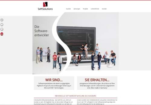 SoftSolutions Homepage